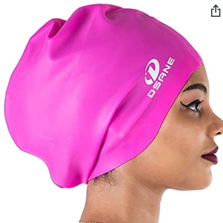 Dsane Extra Large Swimming Cap For Women And Men